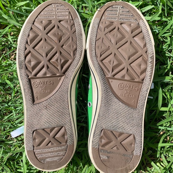 🛑❌SOLD❌🛑Green Low Top Converse UNISEX - Picture 4 of 6